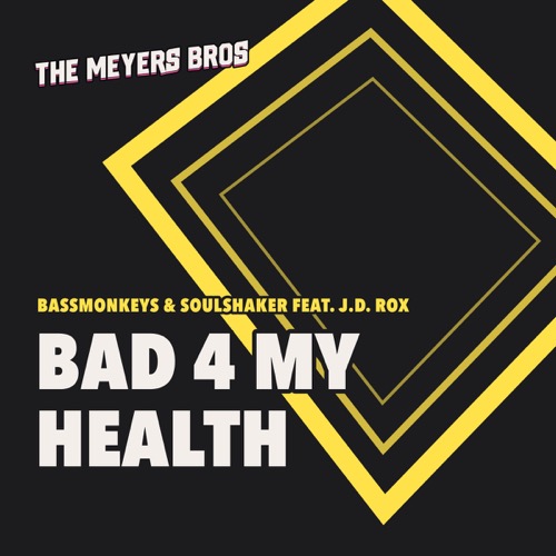 Sleeve: Bassmonkeys & Soulshaker feat. J.D. Rox, Bad 4 My Health
