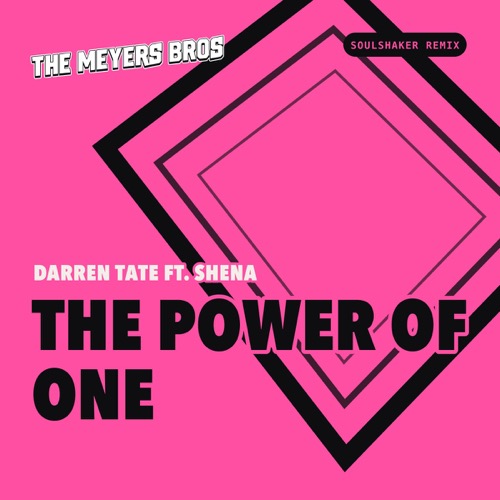 Sleeve: Darren Tate Ft. Shena, The Power Of One
