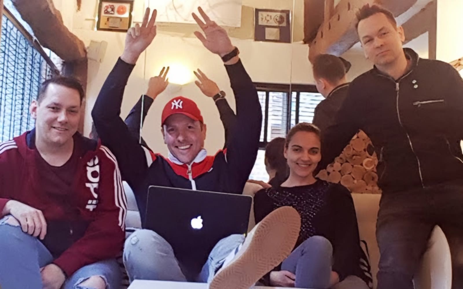 The Audiofreaks core team together: Warren Meyers, Matt Meyers, Roxanne Woodcock, Dale Askew